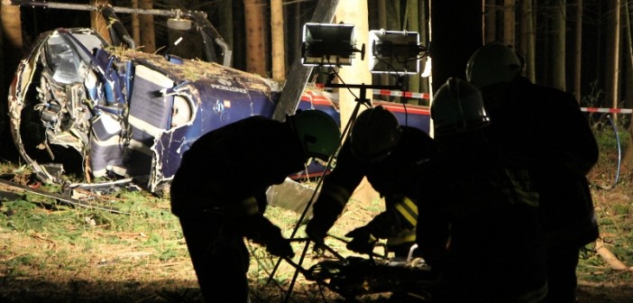 Tödlicher Hubschrauberabsturz in Kirchham