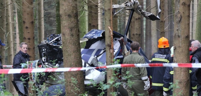 Hubschrauberabsturz in Kirchham - Ursache noch ungeklärt