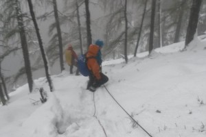 Große Rettungsaktion am Klettersteig Seewand