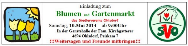 Blumen und Pflanzenmarkt