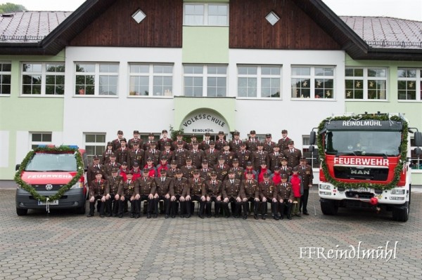 Fahrzeugweihe FF Reindlmuehl