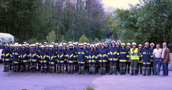 Frühjahrsübung der Gamperner Feuerwehren