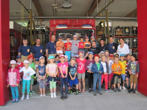 Kindergarten bei der FF Ebensee