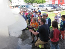 Kindergarten bei der FF Ebensee