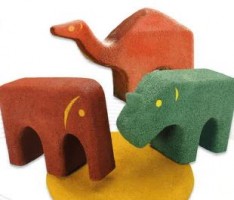 Tierische Spielgeräte