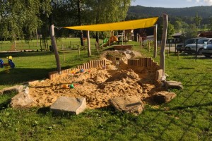 Bausteinaktion für Spielplatz am Badesee St. Konrad
