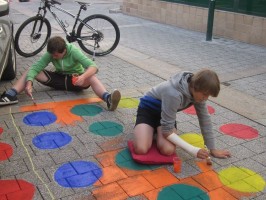 Malerei Marktgasse Ebensee
