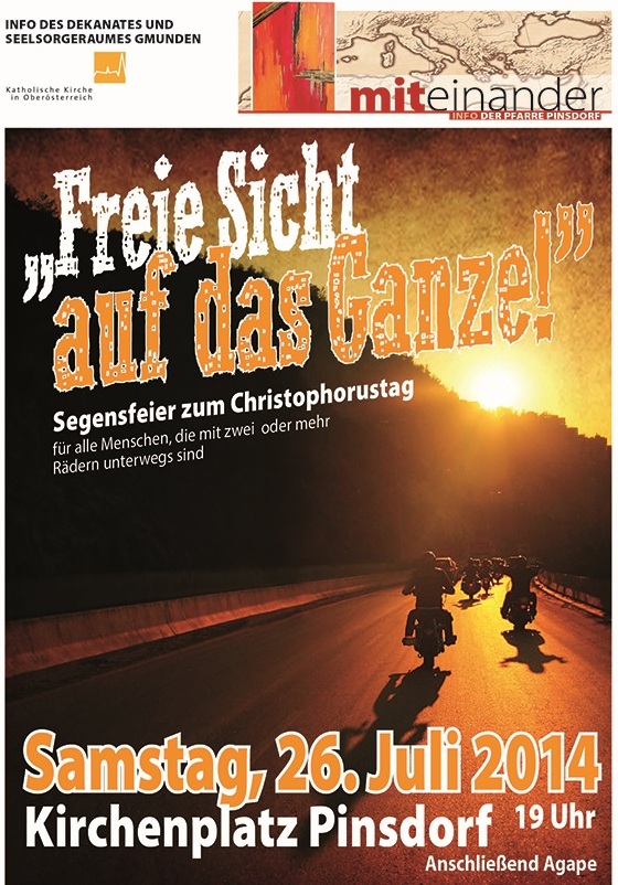 Regionale Segensfeier in Pinsdorf - Freie Sicht auf das Ganze!