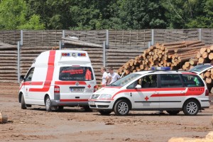 Kanalarbeiter bei Reinigungsarbeiten schwer verletzt