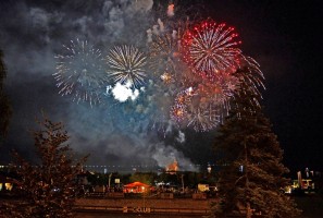 Grundlseer Geigenmusik beim großen Altmünsterer Seefest