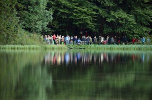 Echo- und Weisenblasen am Taferlklaus-See