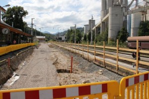 45 Mio. Euro Gesamtinvestition - Umbauarbeiten am Bahnhof Gmunden schreiten zügig voran