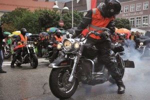 Harley-Davidson® Charity-Tour 2014 stoppte in Attnang-Puchheim