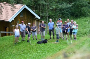 Heumahd der Narzissenwiese in Scharnstein