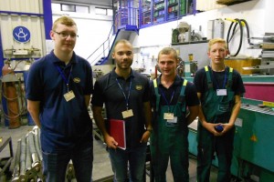 Internationaler Lehrlingsaustausch bei Miba Laakirchen
