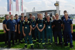 Internationaler Lehrlingsaustausch bei Miba Laakirchen