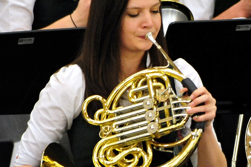 Junge Talente musizieren gemeinsam mit der Militärmusik OÖ