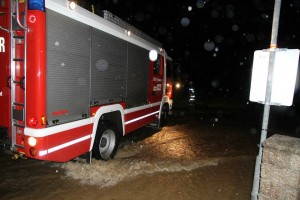 Seewalchen: Feuerwehr im Unwettereinsatz