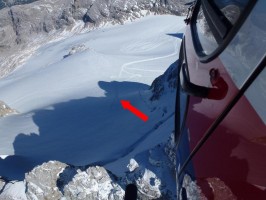 Am Hohen Dachstein beim Abstieg ins Seil gestürzt und Kollegen mitgerissen