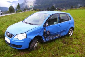 Unfall im Morgenverkehr auf Salzkammergut Bundesstraße
