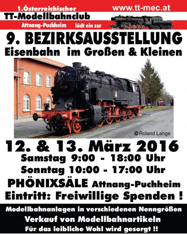 9. Eisenbahnausstellung in Attnang-Puchheim