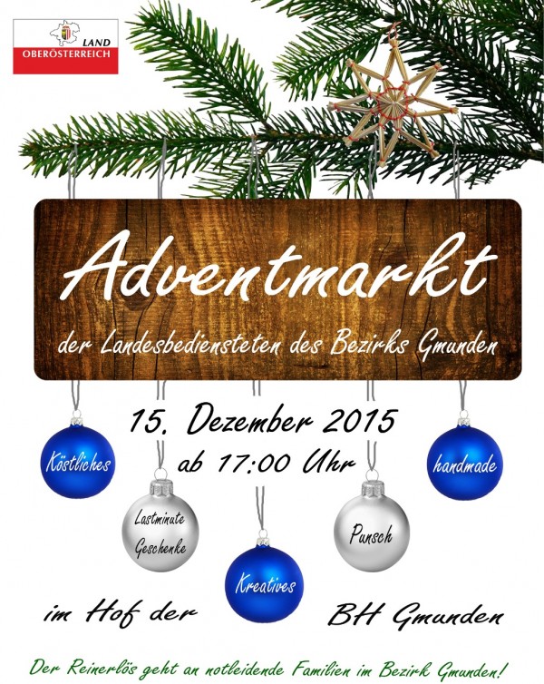 Adventmarkt der Landesbediensteten Gmunden