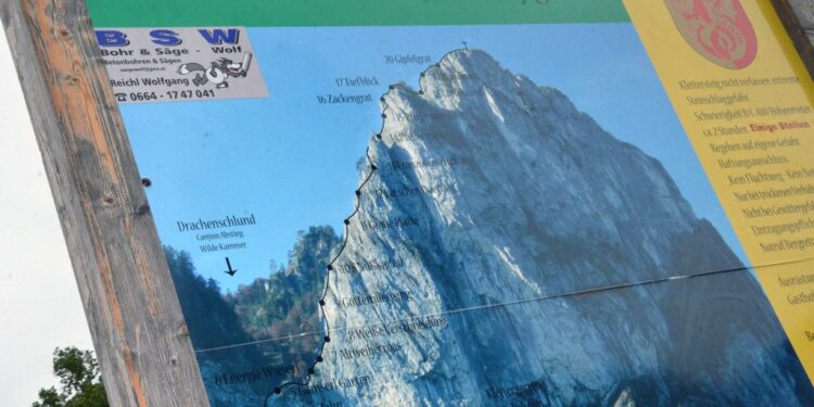 Alpinist stürzte 200 Meter vom Hirschsteig