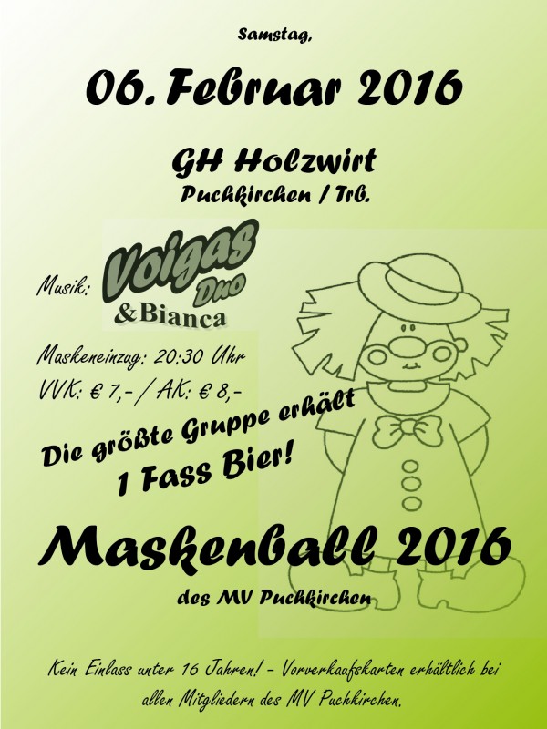 Maskenball Puchkirchen