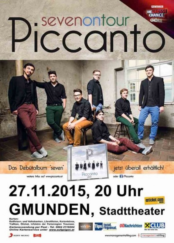 Piccanto im Stadttheater Gmunden