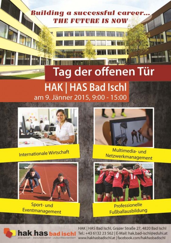 Tag der offenen Tür HAK HAS Bad Ischl