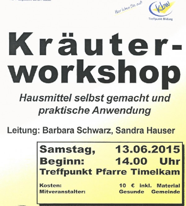 Kräuter-Workshop