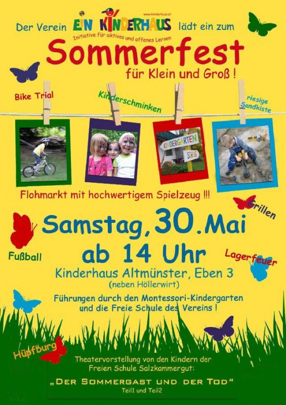 plakatwand_Sommerfest Kinderhaus