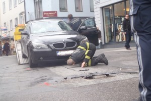 2 verletzte Personen nach Verkehrsunfall in Bad Ischl (1)