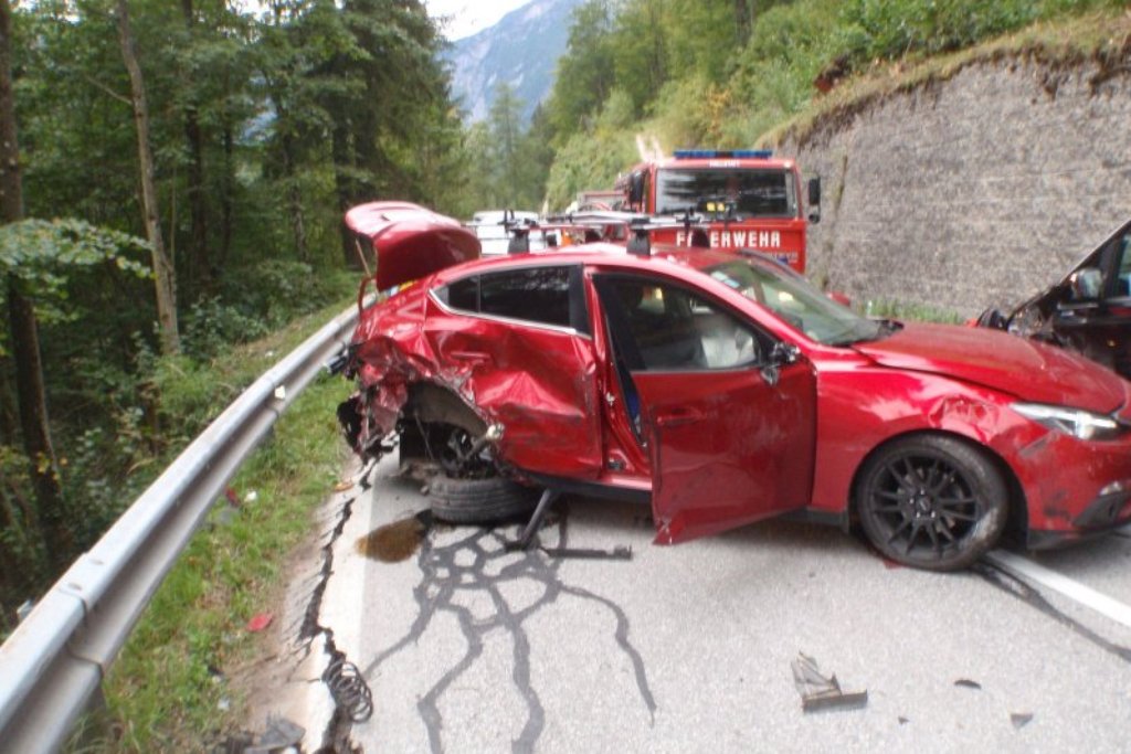 LKW geriet auf die Gegenfahrbahn