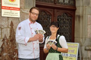 Gerhart Hinterwirth und Katrin Mairinger (Foto: Fischbacher)