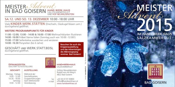 Meisteradvent in Bad Goisern