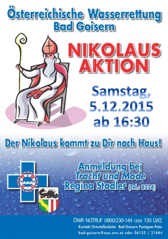 Nikolausaktion der Wasserrettung