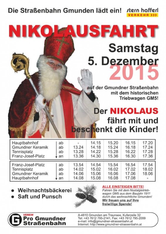 der nikolo kommt nach gm