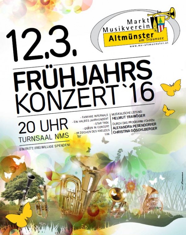Frühjahrskonzert MMV Altmünster