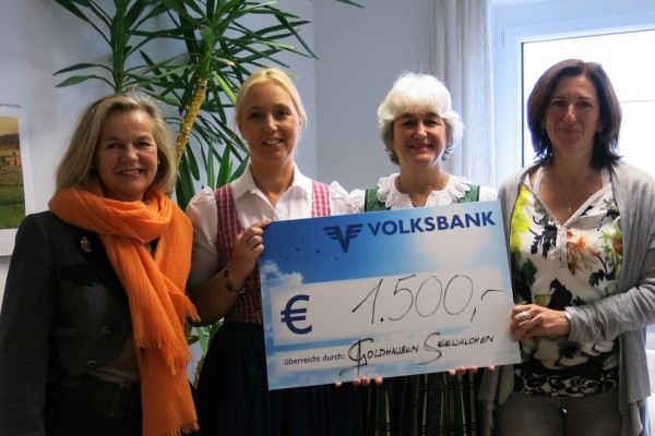 v.l.n.r. Ulrike Andorfer, Gudrun Aigner-Melik, Helga Kern, Elisabeth Zalto