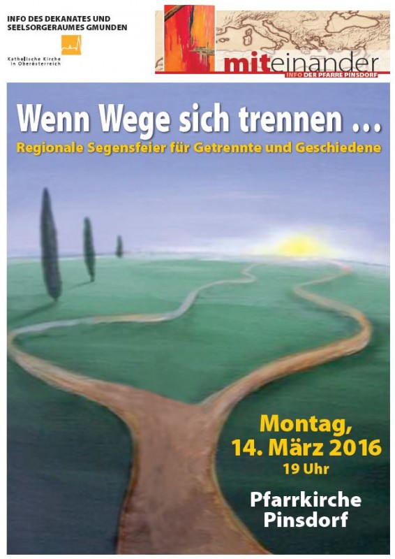 Segensfeier für Getrennte