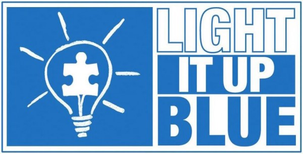 Weltautismustag light it blue