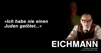Franz Froschauer als “Eichmann” in der Zipfer Kirche am 2. Mai