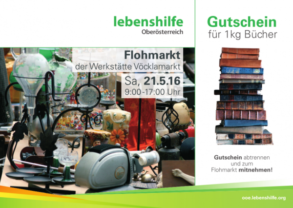 Flohmarkt Werkstätte Vöcklamarkt