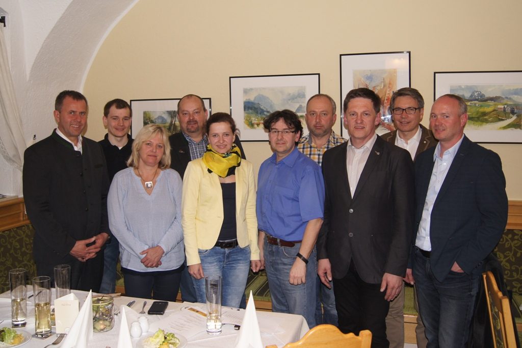 Foto Vorstand ÖVP vlnr.: Rudi Raffelsberger, Martin Reiter, Margit Fürlinger, Matthias Buchinger, Ingrid Hummer, Rainer Strohmaier, Herbert Prielinger, Fritz Steindl, Klaus Leitgab, Andreas Gillesberger (Foto: privat)