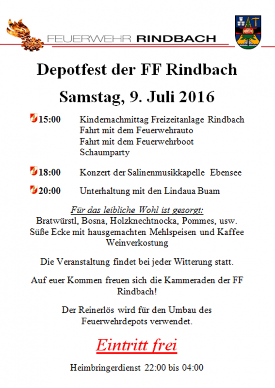 Depotfest FF Rindbach