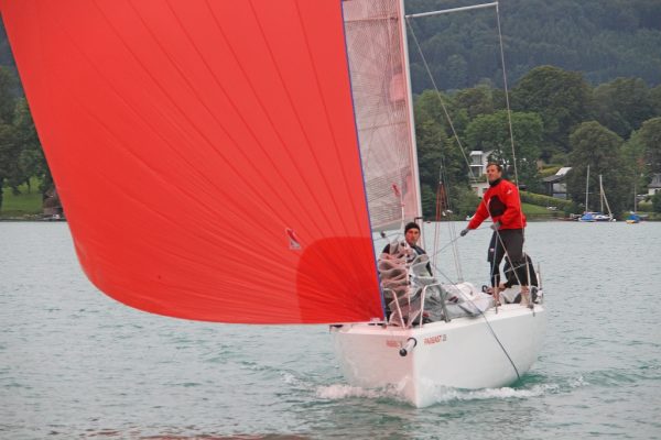 Christoph Schasching mit Crew