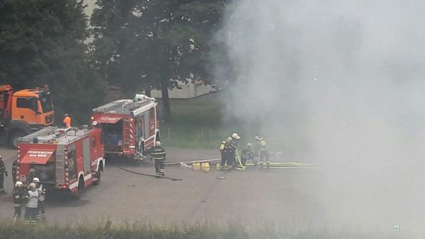 Hubschrauberabsturz beim LKH Bad Ischl (2)