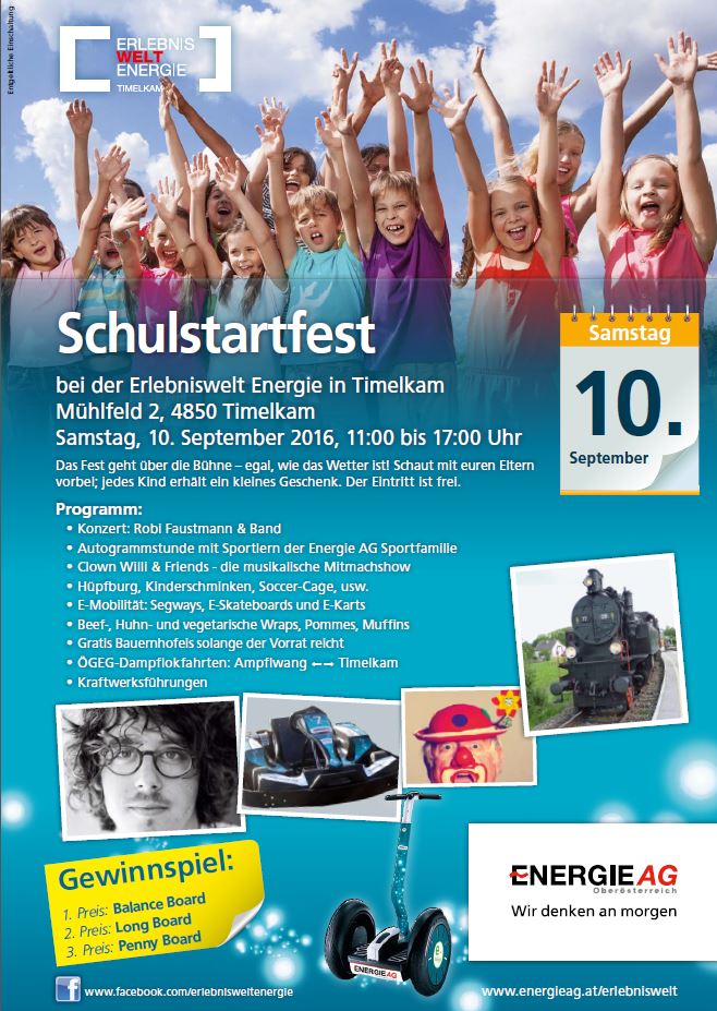 Schulstartfest Energie AG