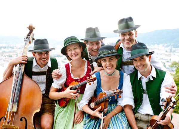Die „Steirische Streich“ bringen mit ihrer Musik pure Lebensfreude aus ihrer Heimat nach Laakirchen.